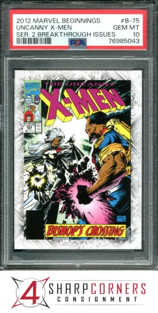 2012 Marvel Beginnings Ser 2 Breakthrough Issues X-Men Pop 2 Psa 10 N3672482-043