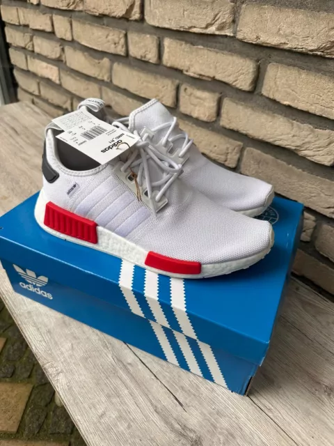 Adidas NMD R1  Schuhe - Nagelneu ungetragen - white-  weiss  - Gr. 43 Sneaker **