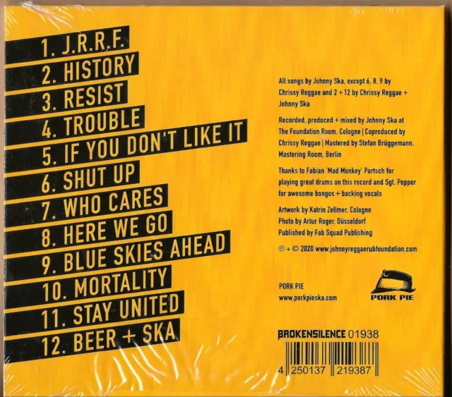 Johnny Reggae Rub Foundation - CD - Trouble - 2020 - Digipak - NEUWARE! 2