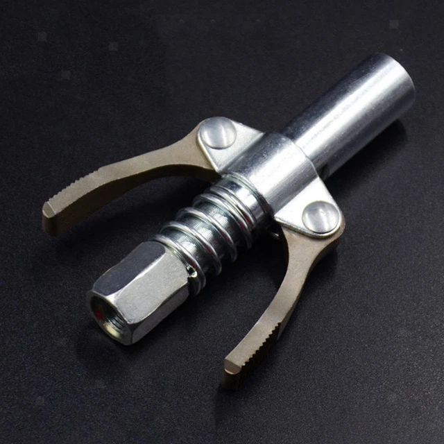 HEAVY DUTY GREASE Coupler Self Locking Grease Nozzle for Attachment
