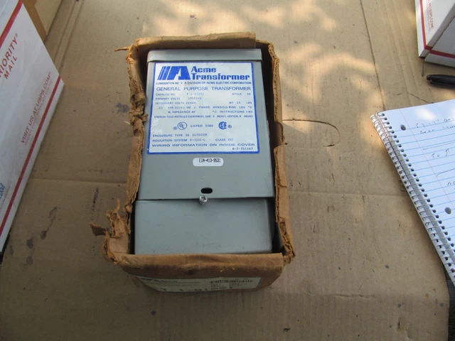 Acme Buk-Boost Transformer T-1-81051 Bs10