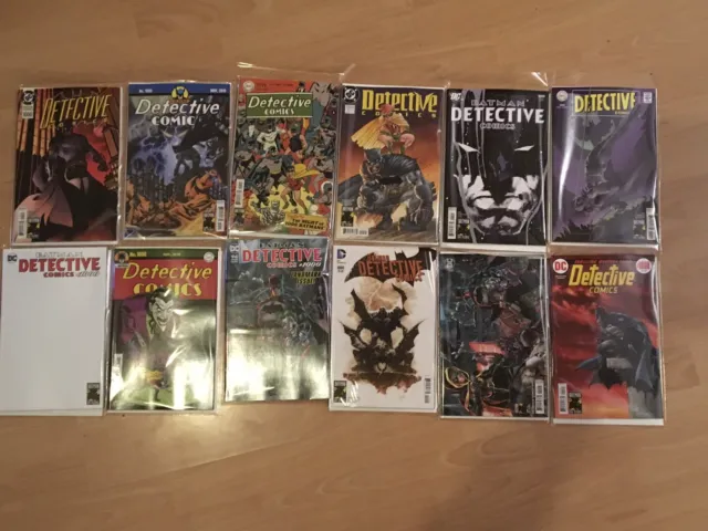 Batman Detective Comics #1000 Main & Variants Set 12 Issues Covers Dc Comics Nm