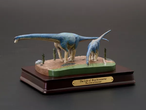 Brachiosaurus scene of Dinosaur  resin figure Favorite