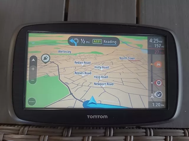 TomTom Go 60 6" Screen Sat Nav Lifetime Europe Maps/Traffic/*Speed Cameras*