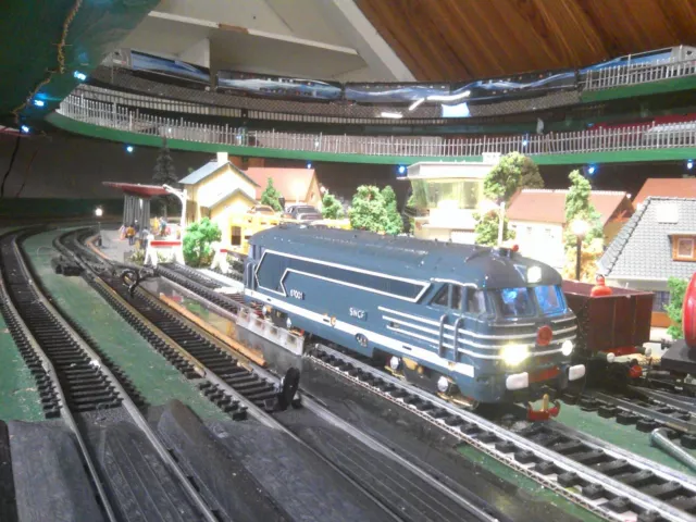 Locomotive SNCF - 67001  jouef avec châssis métal  HO / 187 N° 3