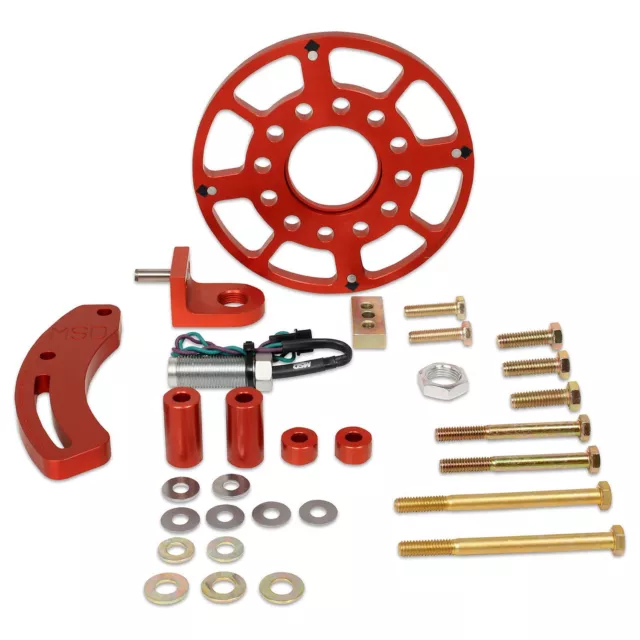MSD Crank Trigger Kit for Ford Small Block Flying Magnet Aluminum Trigger Wheel