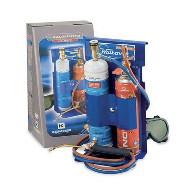KEMPER BOMBOLA OSSIGENO O2 110 BAR SALDATURA CANNELLO ATTACCO M10 x 1 PER KIT KEMPER 