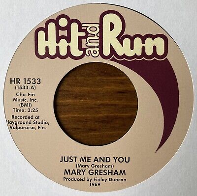 MARY GRESHAM - Just me and you / Stay there and try to be strong - Hit and Run