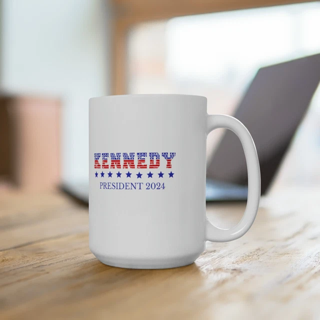 ROBERT KENNEDY PRESIDENT 2024 Mug, 2024 Election Coffee, Anti Biden