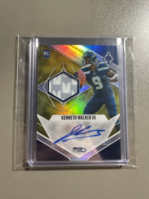 kenneth Walker iii phoenix gold rpa /75 Seattle Seahawks