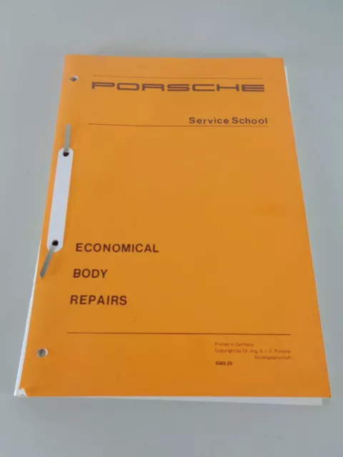 Service school / Service Information Porsche 911, 912 Turbo, 924