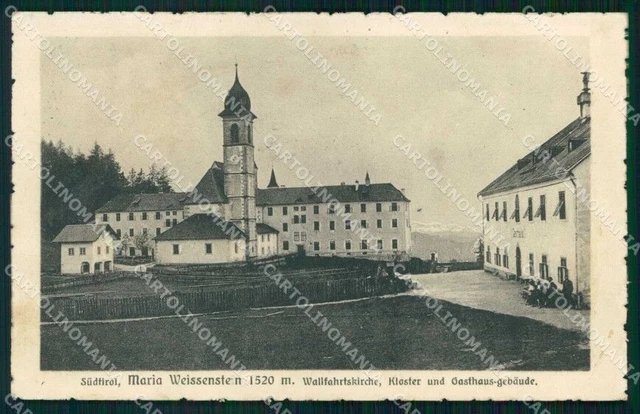 Bolzano Nova Ponente Santuario di Pietralba Franzl 334/2 cartolina RB9251