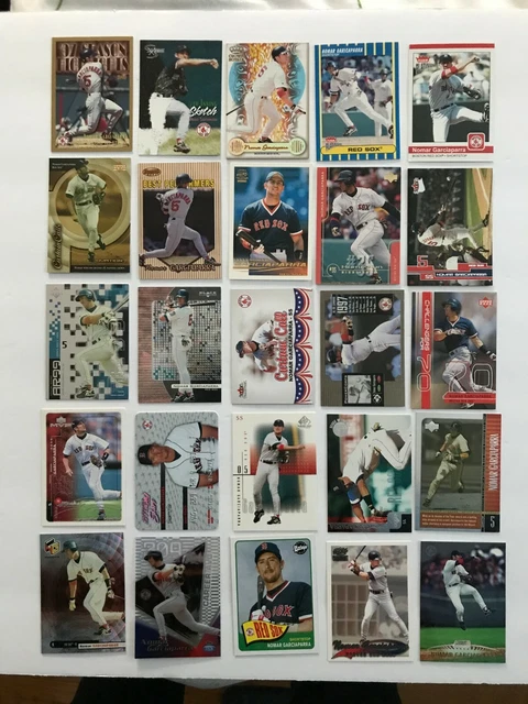 Nomar Garciaparra Lot #1 25 Cards - HOFer?- base + insert cards