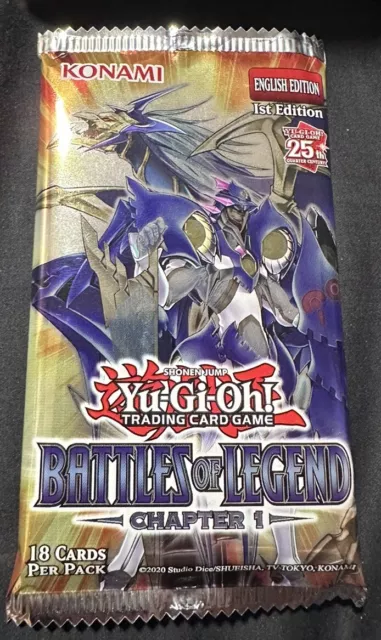 Yu-Gi-Oh! TCG Battles Of Legend Chapter 1 Pack