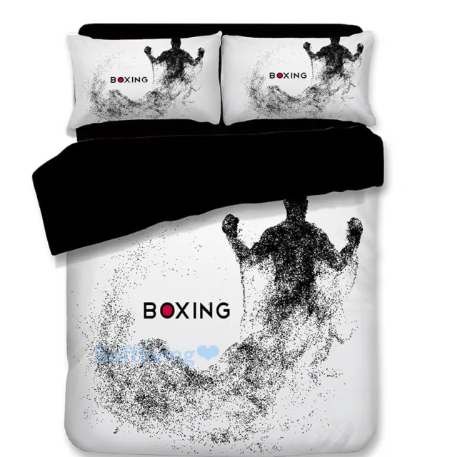 Boxing Man Quilt/Quilt/Duvet Cover Set Single/Queen/King/Super King Size Bed