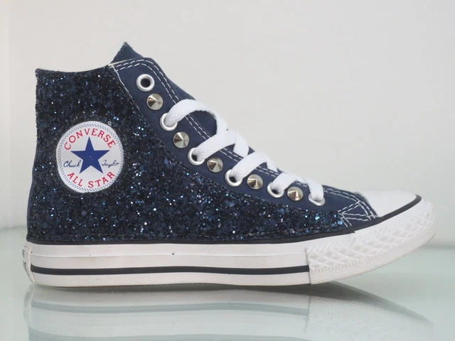 Converse hotsell basse blu