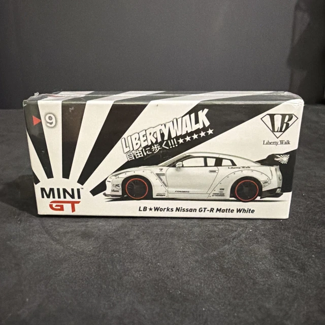 MINI GT 718 LB WORKS Nissan GT-R R35 Type 2 Salão Diecast 5 Brazil