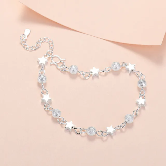 Fresh Star Bracelets for Women Personality Round Bead Bracelet Korean Fas;;i 2