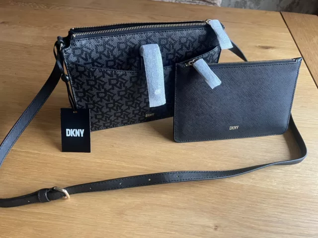 Dkny caylin top zip crossbody cheap