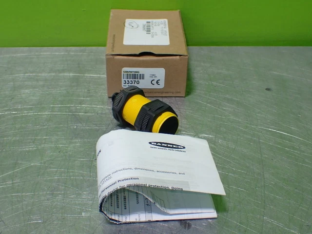 Euc-Banner S30Sp6Ff200Q Fixed Photoelectric Sensor. 33370