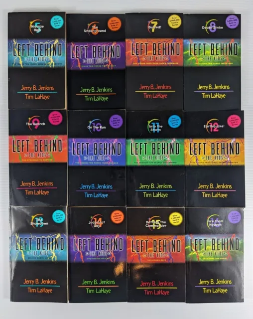 Lot of 12:Left Behind Series. 5-16 Books . By Tim LaHaye & Jerry B Jenkins