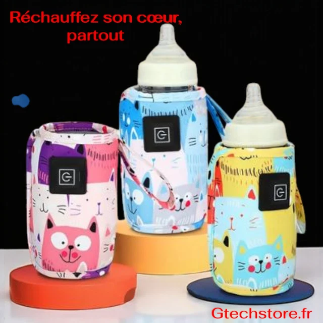 Chauffe-lait - Deuxième génération avec affichage numérique [6000 mAh