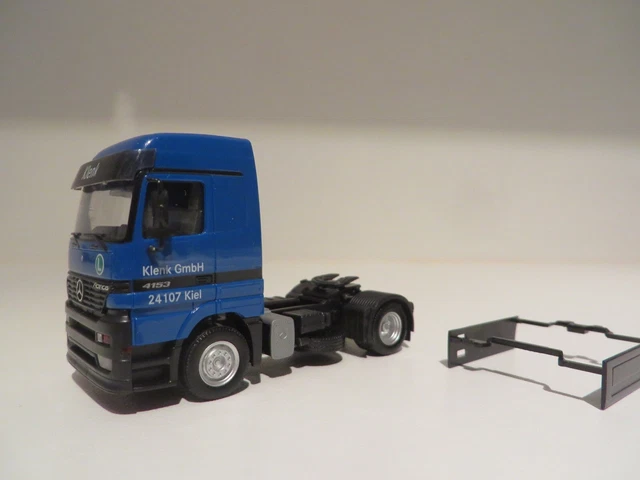 Herpa Mercedes-Benz Classe A – 1/43, Bleu, Boîte Abîmée, Voiture Parfaite