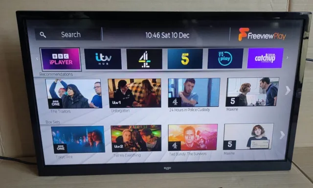 TV With Combi Built in DVD Player  Bush 24 wifi Smart TV HD Ready  NO STAND