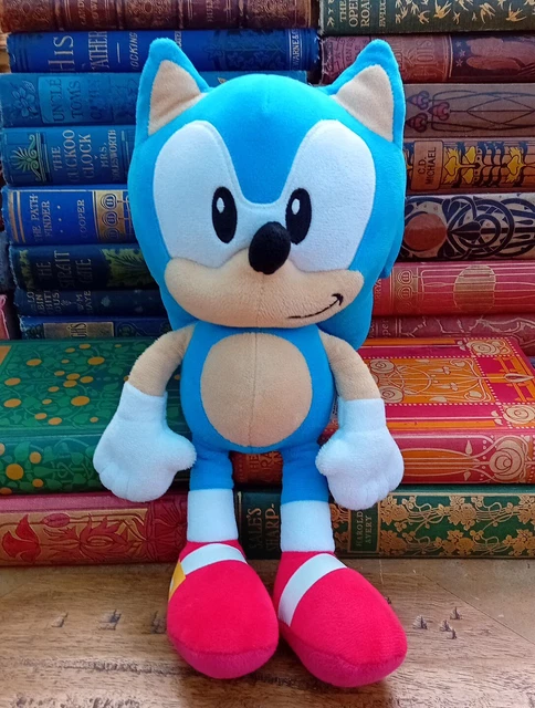 SEGA SONIC THE HEDGEHOG Plush 12" Soft Toy Teddy Bear Official Blue