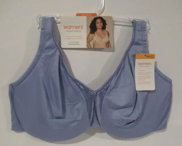 WARNERS BRA UNDERWIRE Full Coverage Stretch No Dig Your Bra Perfect Support  1536 $79.95 - PicClick