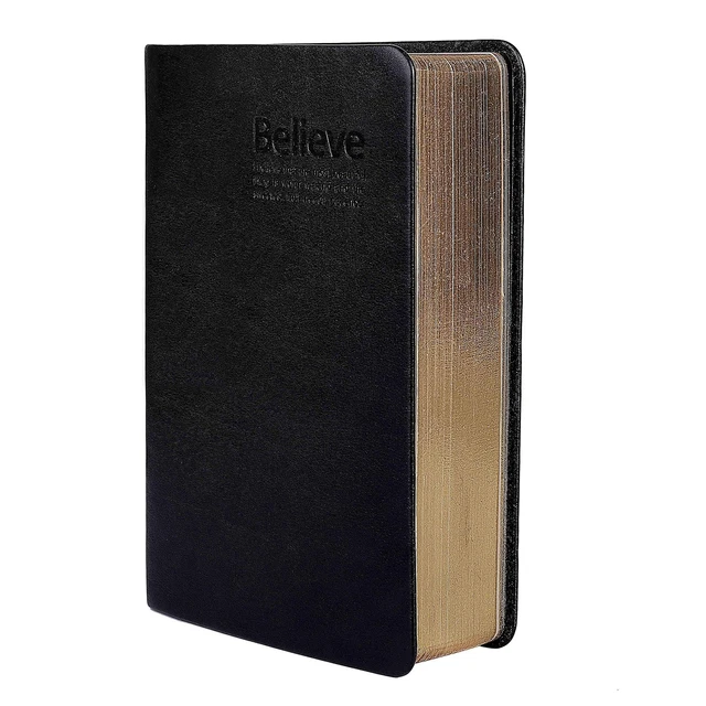 Taccuino in Pelle Retro Diario Di Viaggio Portatile Bibbia Sketchbook Copertina
