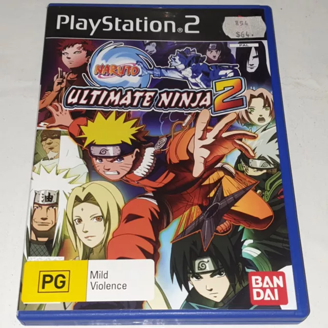  Naruto Ultimate Ninja 2 - PlayStation 2 : Video Games