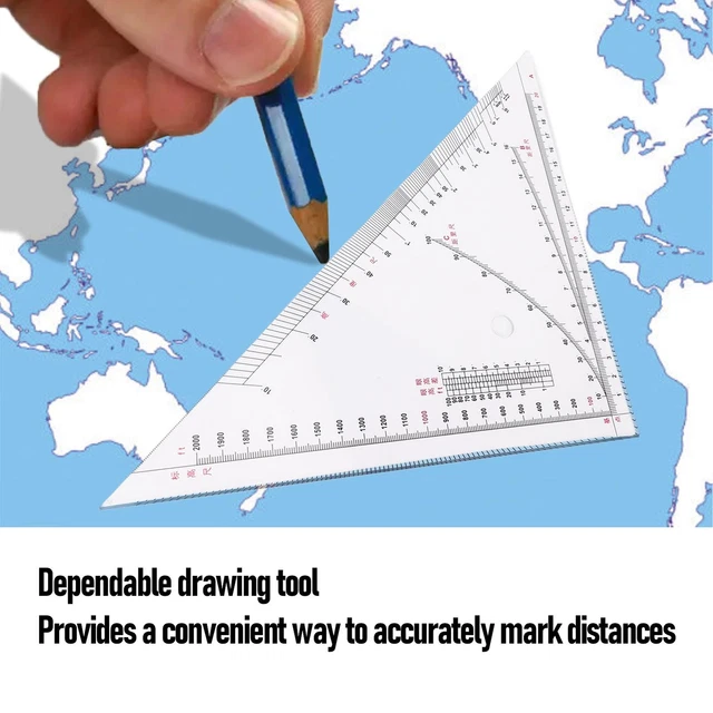 Giant Ruler Drawing NEW CHART DRAWING Ruler 405mm Large Scale Multifunctional Acrylic¦ £12. ...