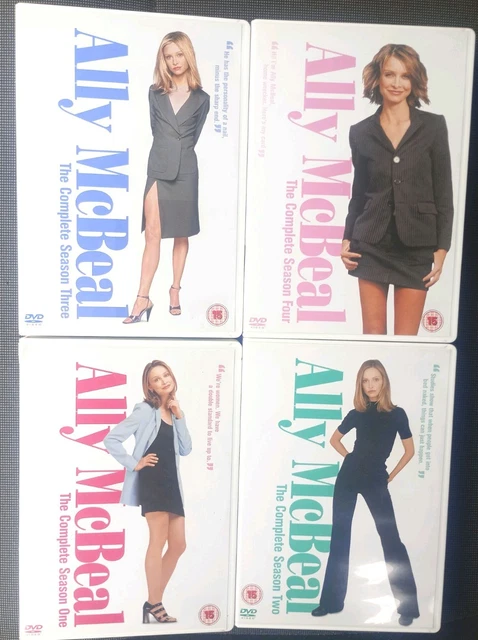 ALLY MCBEAL COMPLETE Seasons 1-5 DVD Box Set 15 PAL Brand New And