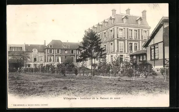 CPA Villepinte - Interieur de la Maison de sante 1904