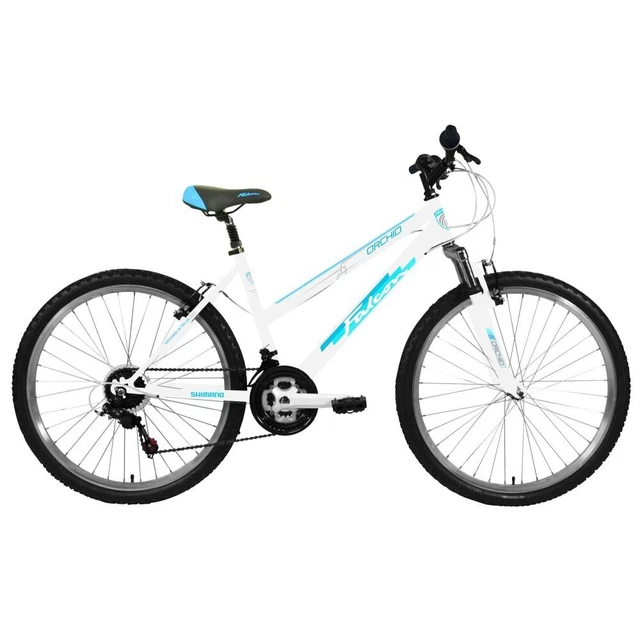 LADIES WHITE FALCON Fresco Town Country Bike Bicycle Cycle