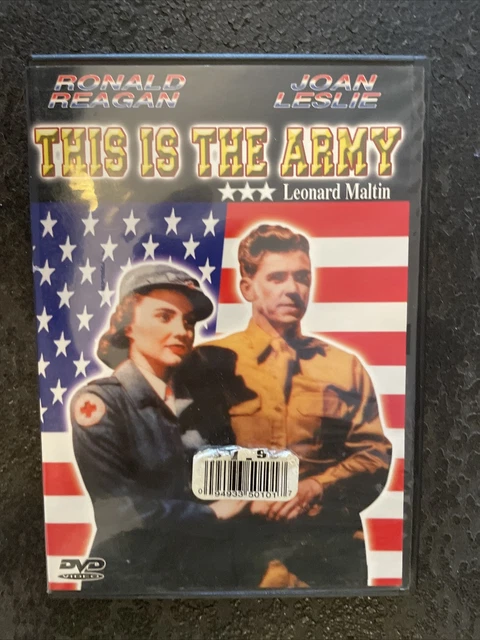 This Is The Army DVD w/ Ronald Reagan, Joan Leslie - 1943