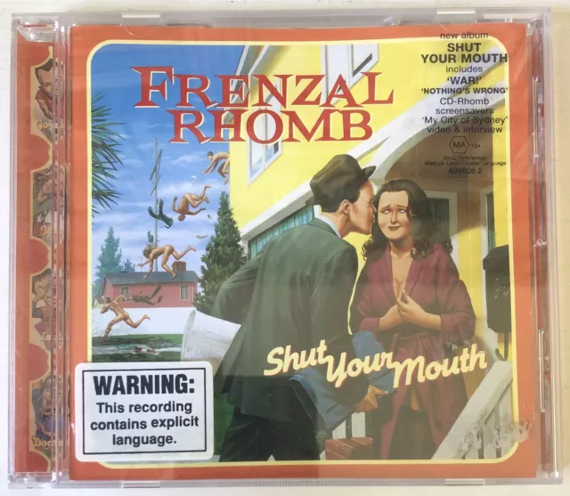 FRENZAL RHOMB "Shut Your Mouth" Rare 2000 16Trk CD