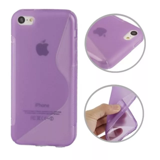 Funda para Móvil Carcasa Tapa Trasera Marco Funda de Teléfono Apple IPHONE 5C