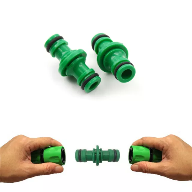 5Pcs 1/2 Water Hose Connector Quick Connectors Garden Tap Joiner Joint Tool .OY