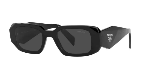 Prada Sunglasses PR17WS 1AB5S0 49mm Black / Dark Grey Lens With Box and Case