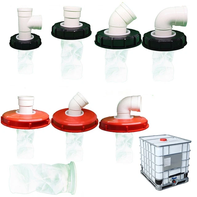 Coperchio Serbatoio IBC con Filtro in Nylon Lavabile per Serbatoio Acqua Piovana IBC da 1000
