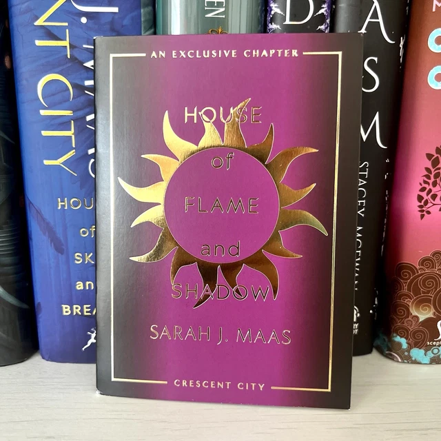 Bonus Chapter HOUSE OF FLAME and Shadow Sarah J Maas Bonus Chapter Booklet Ember And ...