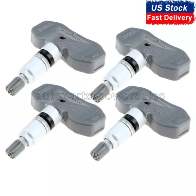 4x Tire Pressure Sensors TPMS 25758220 For Cadillac STS Chevrolet Corvette C6