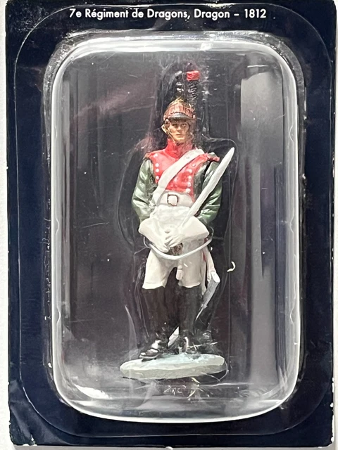Figurines de soldats de plomb en uniforme du 1er Empire Stock Photo