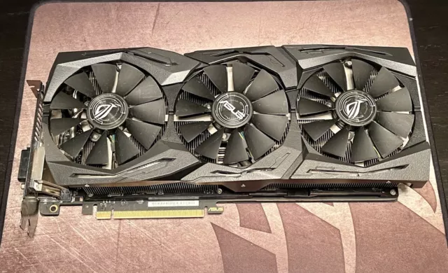 ASUS Republic of Gamers Strix GeForce GTX 1080 TI 11GB GDDR5X Graphics Card... ASUS Republic of Gamers Strix GeForce GTX 1080 TI 11GB GDDR5X Graphics Card...