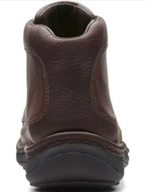 CLARKS NATURE LITE Men's Mahogany Leather Boots Size UK 8 G EU 42. £59. ...