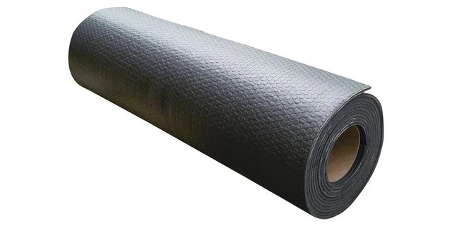 WADO Tapis antidérapant de sécurité BLACK-CAT Panther -BCP- L0,8 m l.1,2 m D4...