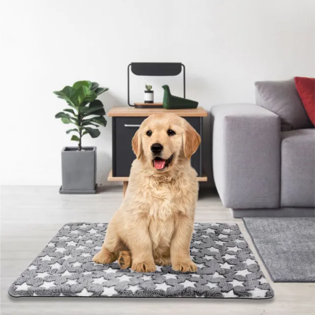 Self Warming Pet Bed Cushion Pad Dog Cat Cage Kennel Crate Soft Mat Sleeping Bed 9