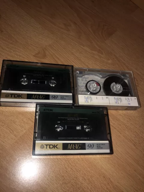 TDK MA XG 90, Metal Kassetten 3 Stück
